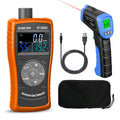 BTMETER Ammonia Gas Detector Sensor 5800G and Industrial Thermometer 981D Combo