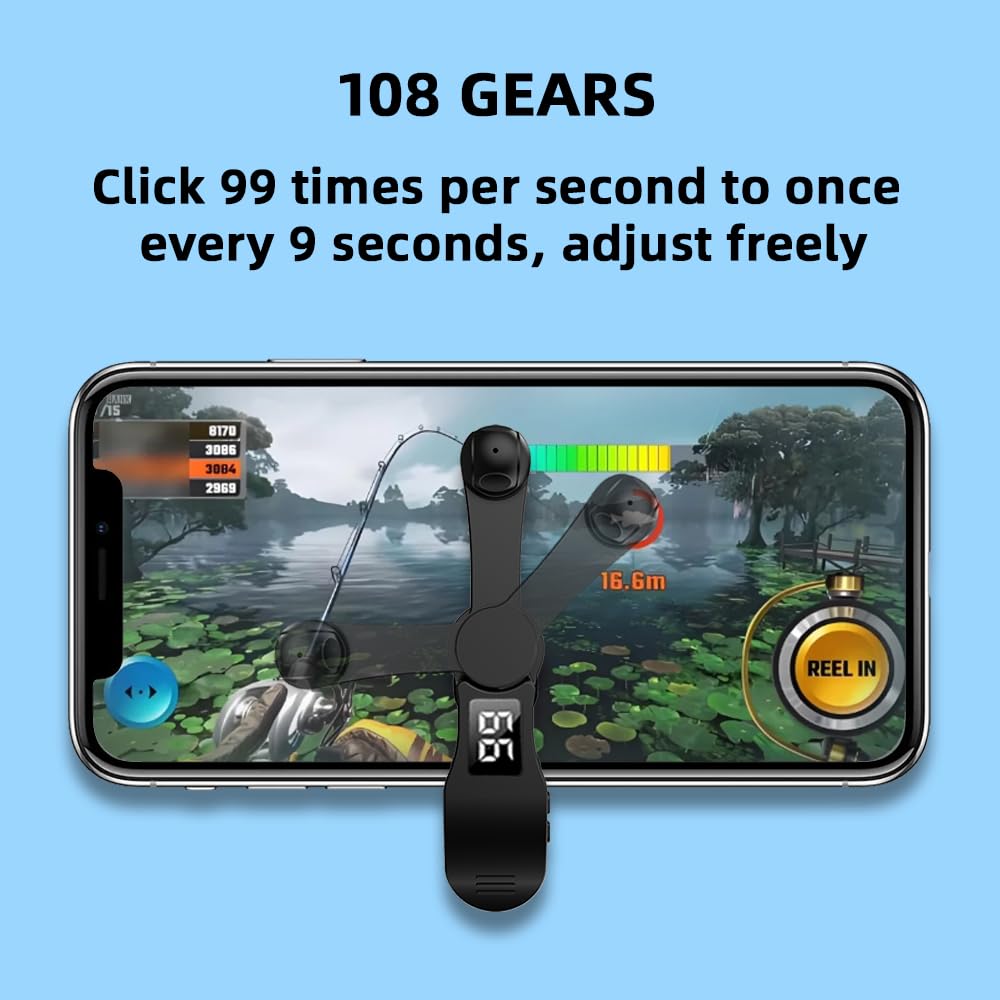 Auto Clicker for iphone Automatic Phone Screen Tapper Auto Clicker for Roblox Clicker Smart Phone Autoclicker for ipad Mechanical Fingers Speed Clicker for Android ios Apps