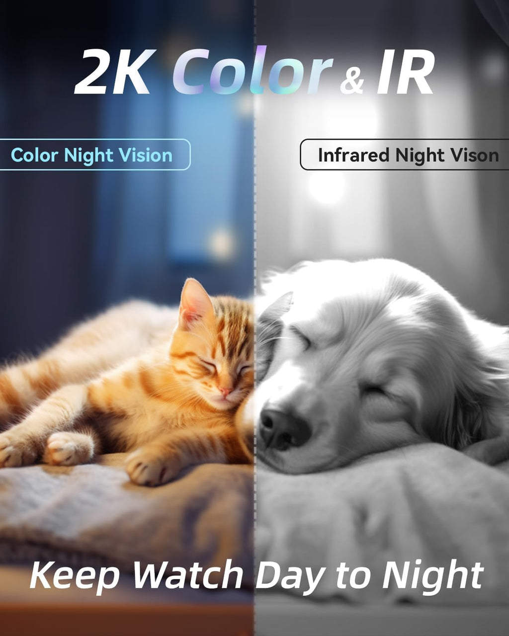 blurams Pet Camera 2K, Dog Camera with Phone App, 360° PTZ Indoor Cameras for Home Security Indoor, Color Night Vision, 2-Way Talk, Motion Detection&Tracking, Cloud&SD