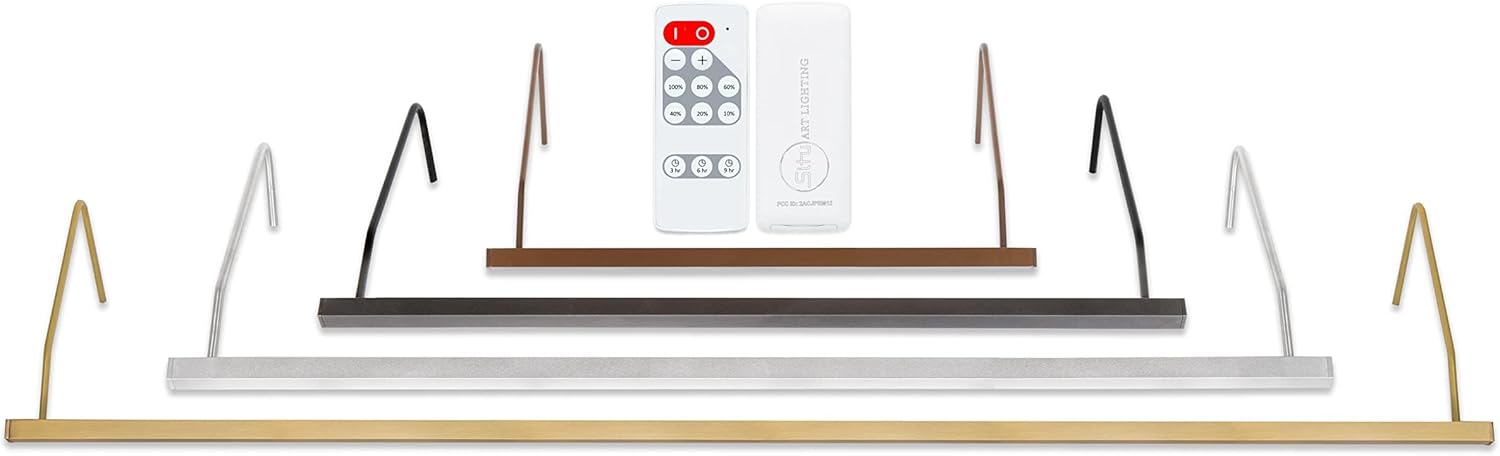 Situ Lighting: Plug-in Vision Series Remote Controlled LED Art and Picture Light - USA Made - 2700K