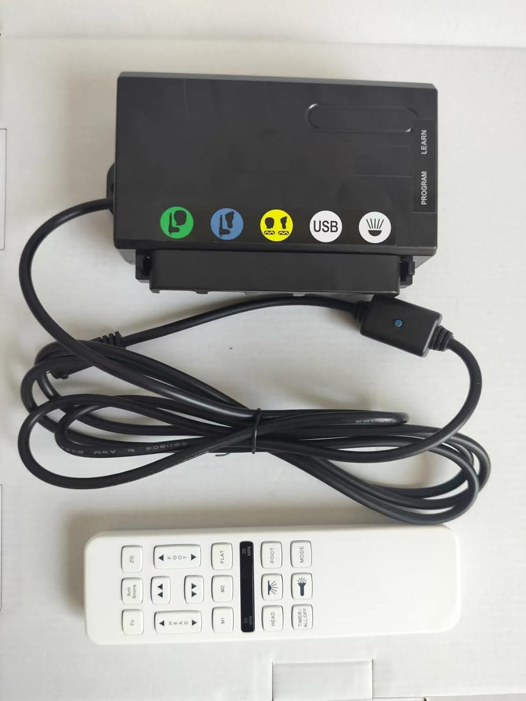 Adjustable Bed Remote for Richmat HJH55 and HJC18 Control Box for Adjustable Bed Replacement Parts