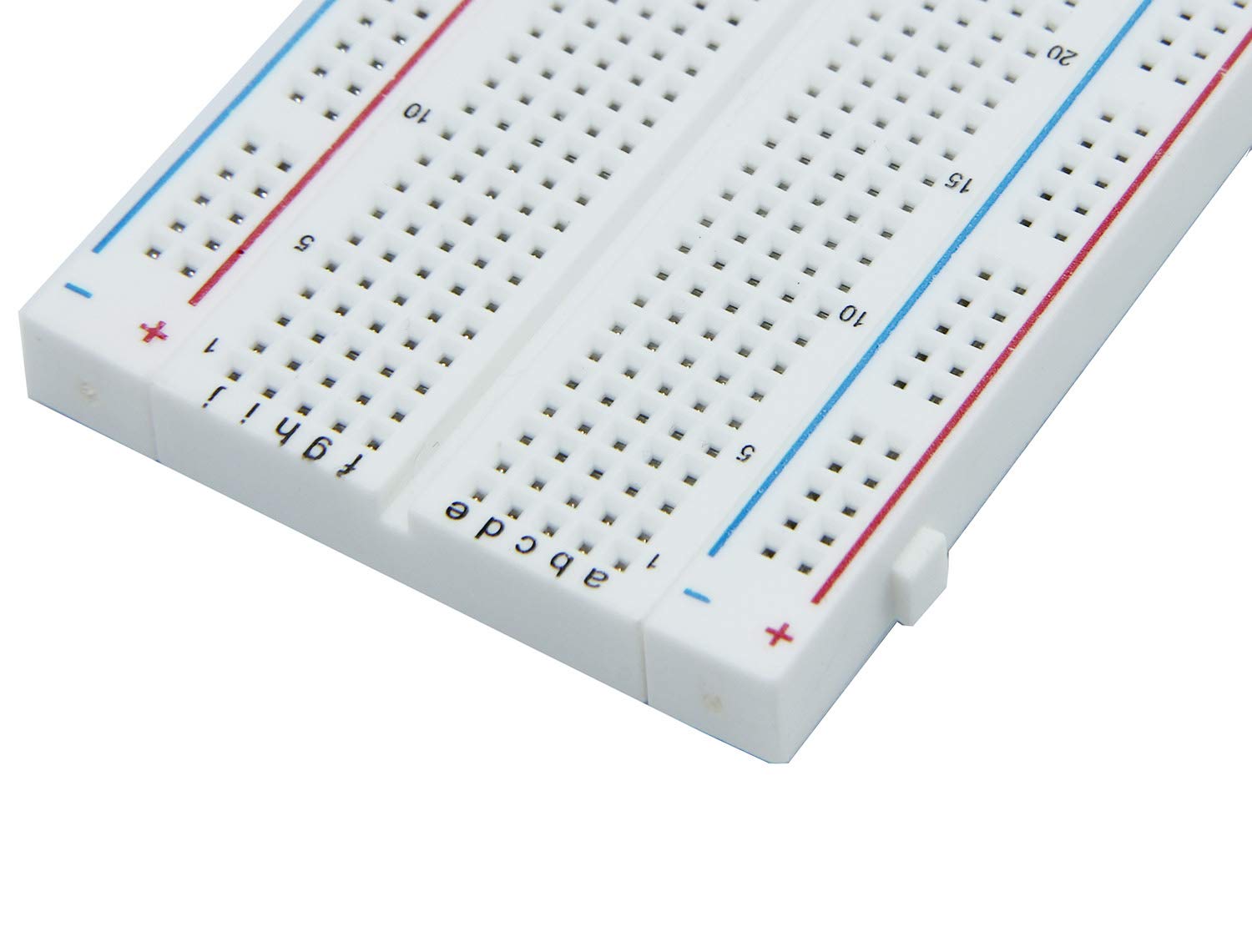 MCIGICM 16Pcs Breadboard 400 Tie Point Solderless Prototype PCB Board Protoboard for Arduino DIY