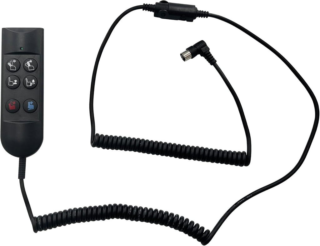 Lift Chair Power Recliner 6 Button 5 Pin Hand Control Remote Replacing ZK756HCL Replacement