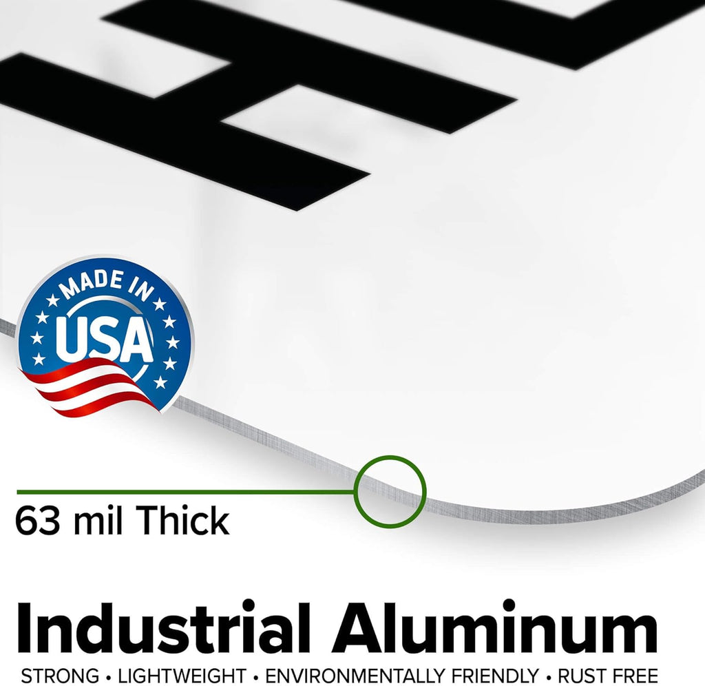 Custom Safety First Sign, OSHA Sign, 18x24 Inches, Rust Free .063 Aluminum, Fade Resistant, Made in USA by My Sign Center