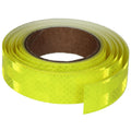 Non Fading Fluorescent Yellow Reflective Tape Outdoor Waterproof 1 inch, High Visibility Warning Safety Industrial Marking Tape (15 feet)