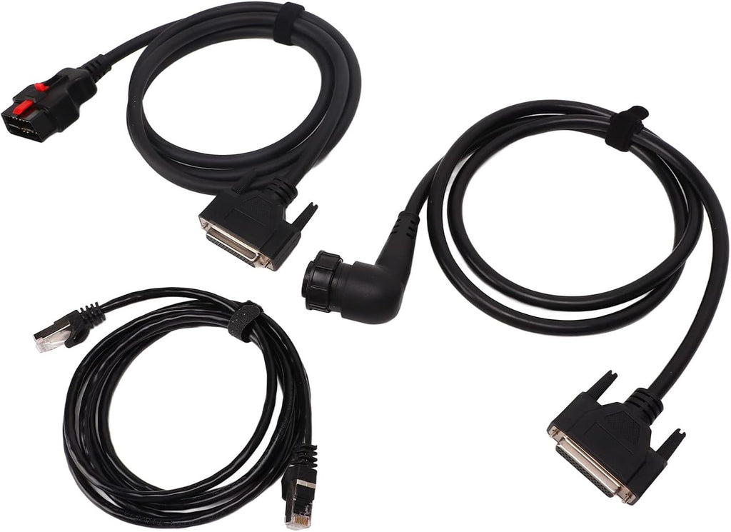 Diagnostic Extender Cable Kit for, OBD2 16pin Extension Cable, 14pin Connection Network Cable, Plug and Play Scanner Adapter with ABS Material for Car Diagnostic Tool