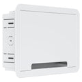 ECHOGEAR 9" in-Wall TV Media Box - Recessed TV Outlet & Network Enclosure - Works with Roku, Apple TV, Fire TV Stick, & Samsung One Connect Mini - WiFi Friendly Cable Management Kit
