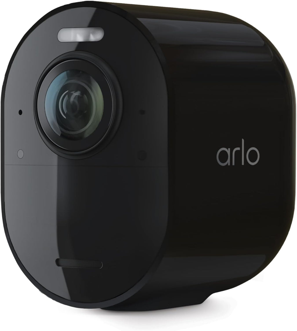 Arlo Ultra Add-On Security Camera 4K HDR (3rd Gen, 2025 Release) - Requires SmartHub, Wireless Outdoor Camera, Battery Power, Emergency Response, Event Caption, 1-Mo Trial of Secure Plan, 1 Cam, Black