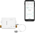 YoLink LeakStop 1-Channel for Toilets/Sinks, Auto Shutoff Valve & Leak Detector, Real-Time Monitoring, LoRa Long-Range, 2 AA Up to 5-Year Battery, App/SMS/Email Alerts – Hub Required
