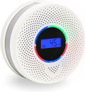 10-Year Battery Wireless Interconnected Smoke and Carbon Monoxide Detector, Smart Interlink Smoke CO Alarm with Digital Display, Fire and CO Combo Alarm for Home (1 Pack)