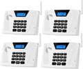 Intercoms Wireless for Home Upgraded, Hands Free Intercom 5300ft, Real-Time Two Way Intercoms for Home with Group Call, Full Duplex Wireless Intercom System for Business Office(4 Pack)