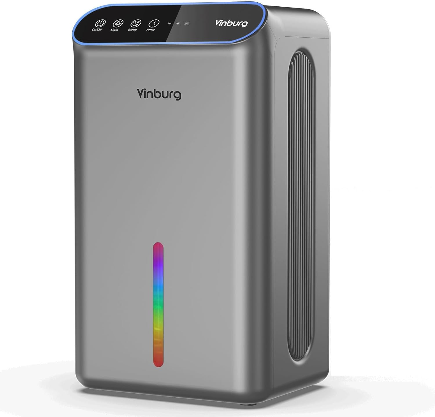 Dehumidifier for Basement (85 OZ, 800 sq ft) Quiet Dehumidifiers for Home, Auto Shut-Off, Sleep Mode, 3 Gear Timer(8H,16H,24H), Small Dehumidifier for Bedroom, Bathroom with Drain Hose