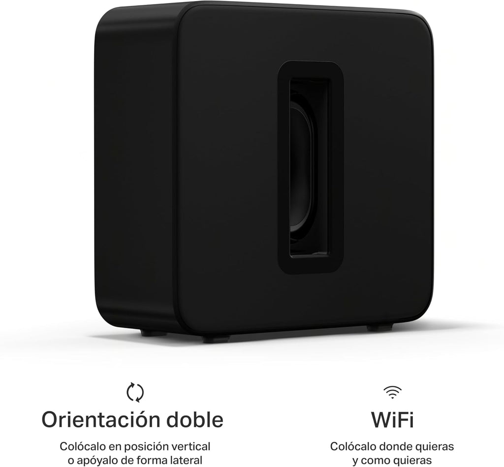 Sonos Sub 4 - Wireless Subwoofer - Black