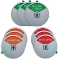 Privacy Sign,Out of Office/Please Come In/In a Meeting/Office/Conference Sign for Offices (White-3 Pack)