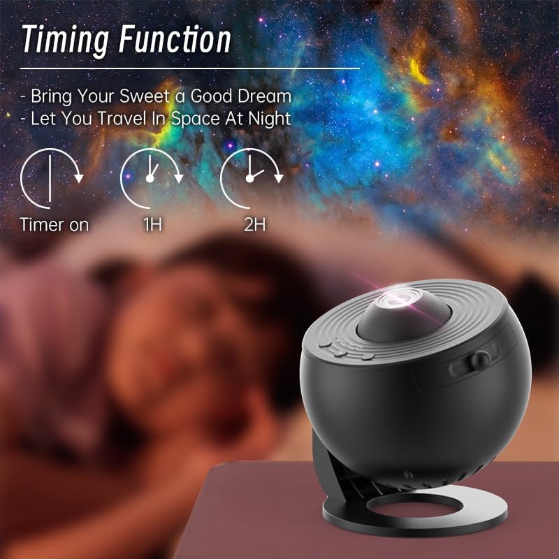 Star Projector,Rusoso Planetarium Galaxy Projector,Popular Science Projector lamp 4K HD 13PCS Film Discs Nebula Ceiling Starry Skylight Light,for Kids Adults Ceiling Bedroom Living Room,Party