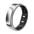 RingConn Gen 2 Air, Ultra-Thin AI Smart Ring, 10-Day Battery Life, Fitness/Sleep/Stress/HR Tracker for Women&Men, No App Fee for Standard Features, iOS & Android Compatible (Size 13, Galaxy Sliver)