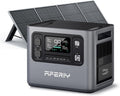 AFERIY P280 2800W Portable Power Station with 200W Solar Panel, UPS 2048Wh LiFePO4 Battery,Expandable to 10kWh,1800W AC Charging Less 38 mins,Solar Generator for Home Use,Power Outages,Camping,and RVs