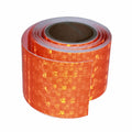 Orange Reflective Tape Outdoor Waterproof 2 inch, High Visibility Industrial Marking Tape, Safety Adhesive Stickers (11 feet)