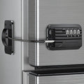 2025 New Refrigerator Locks with Combination - Child Proof Fridge Locks for Kids and Aldult with 4 Code, Cabinets Safety Door Lock for Freezer and Drawers, Windows - No Tools Need or Drill (Patent)