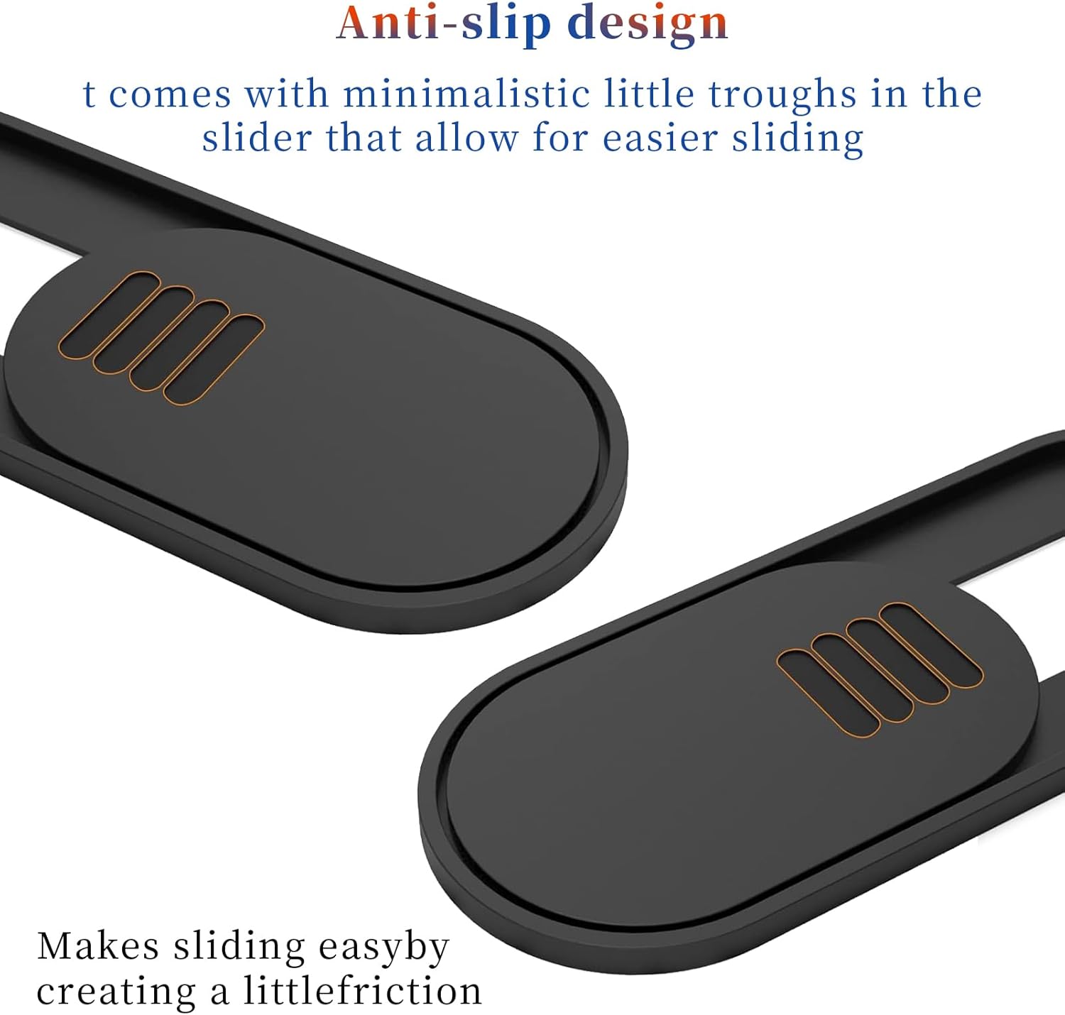 3 Pack Ultra-Thin Camera Cover Slide for Tesla Model 3 / Y Interior Cabin Camera Laptop PC Front-Facing Webcam Sticker Blocker Protect Your Privacy (Classic Version)