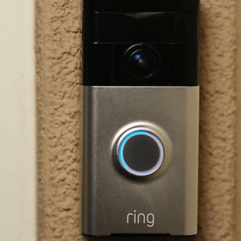 PIAOLGYI Replacement Button for Ring Video Doorbell Plus,Accessories Compatible with Ring Doorbell(Black)
