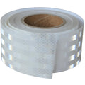 Non Fading Reflective Tape White 3 inch, Outdoor Waterproof High Visibility Warning Industrial Marking Tape, Safety Stickers (68 feet)