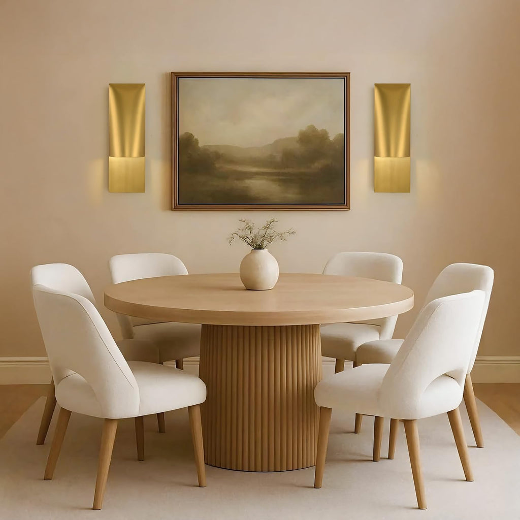 18" Wall Sconce Gold, Modern Decorative Wall Sconces, Suitable For Exterior Patio, Porch, Bedroom, Living Room, This Wall Light Can Withstand Harsh Weather Conditions Such As Rain And Snow Outdoors