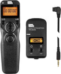 Pixel TW283-S1 Wireless Remote Trigger Timer Intervalometer Compatible with Sony a100 a200 a300 a350 a400 a450 a500 a550 a560 a580 a700 a850 a900 a37 a5 a5 a57 A65 A67 A77 A99 A77II A99II