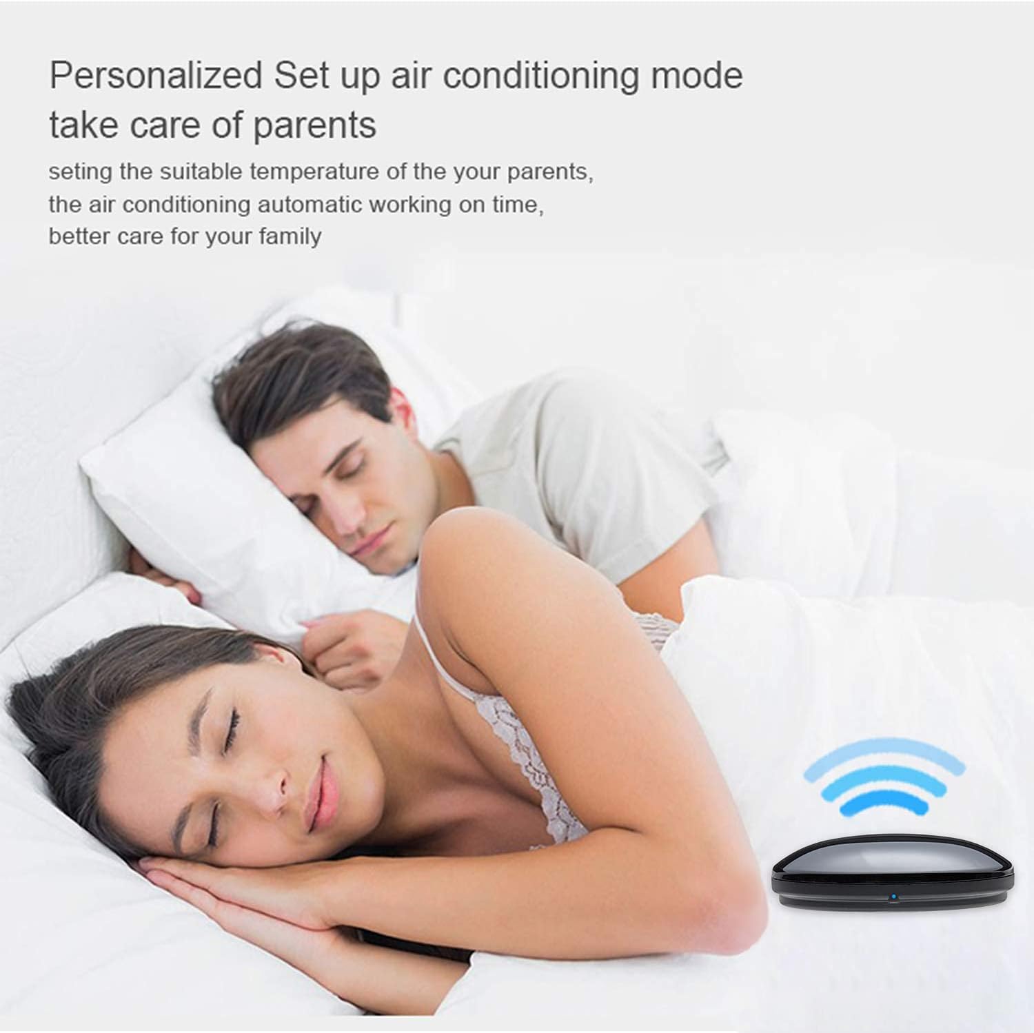 Smart IR Remote Control,All in One IR Blaster Control, Universal Infrared Remote Control for TV DVD Air Conditioner STB etc,Compatible with Alexa, Google Assistant No hub
