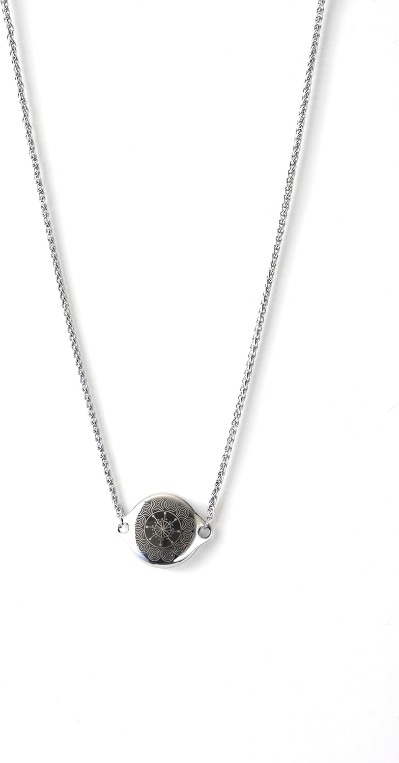 ResQ Jewelry, Shakti Smart Bluetooth Safety Necklace, Discreet Wearable Safety Device - GPS Location Tracking, Audio Recording, One Touch Activation