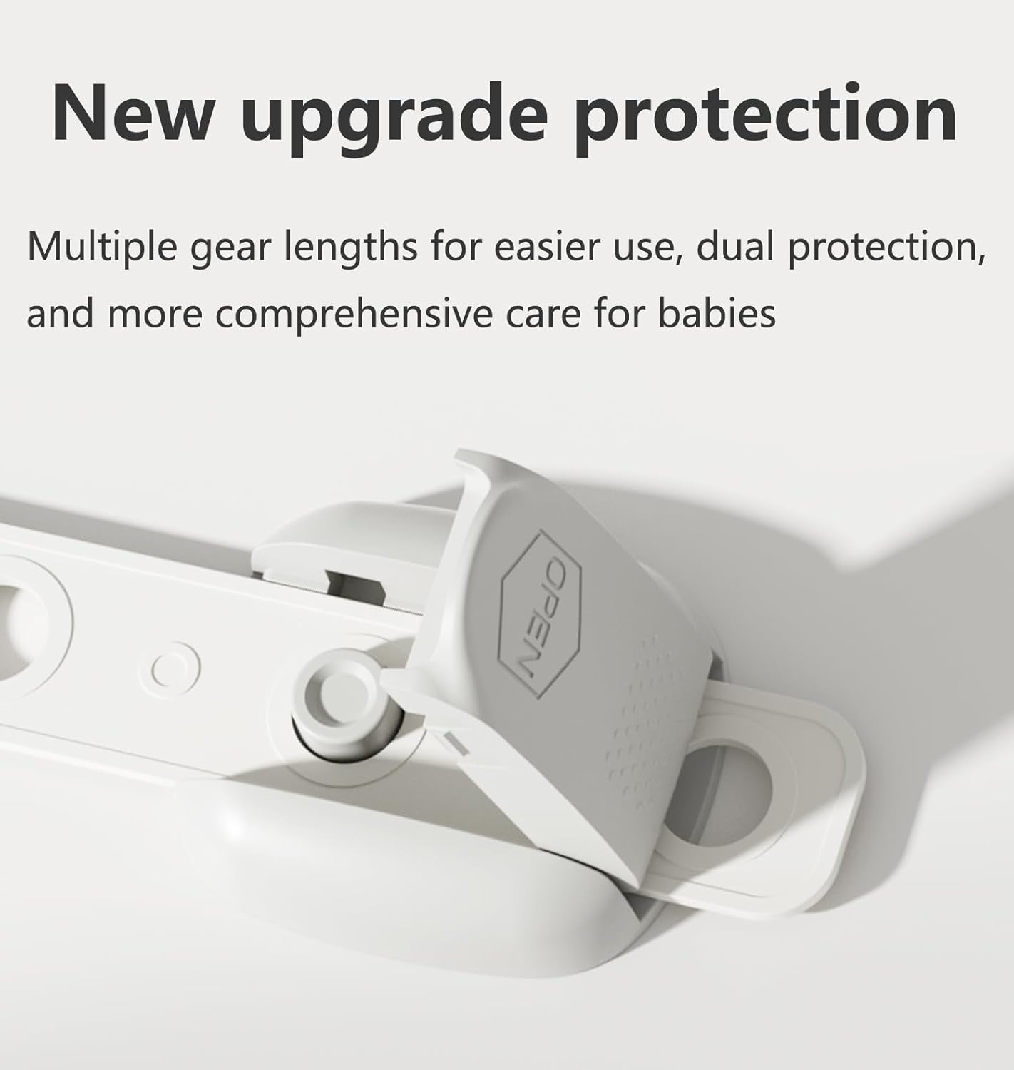 Child Safety Strap Locks (6 Pack) Baby Locks for Cabinets and Drawers, Toilet, Fridge & More. Adhesive Pads. Easy Installation, No Drilling Required, White/Gray (Gray, 6 pcs (Pack of 1))