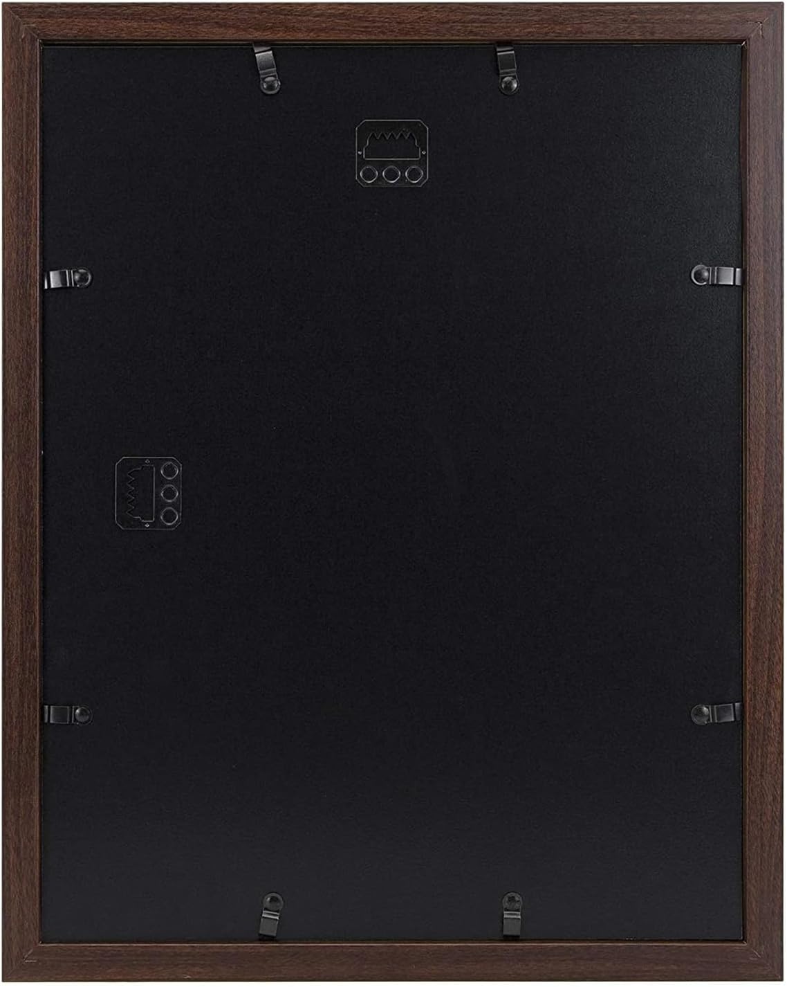 Golden State Art, 11x14 Picture Frame with Mat for 8x10 - High Definition Glass Wall Mounting Horizontal Vertical Display (Brown, 1 Pack)