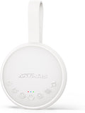 White Noise Sound Machine for Sleeping Adults & Baby, Portable Noise Machine with 24 Soothing Sounds, Bluetooth 5.1, Battery Powered, 3 Timer Settings, Memory Function for Home, Office, Travel (White)