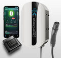 CleverCharge EV-113A Wi-Fi Enabled Level 2 EV Charger, Hardwired EVSE with NACS Connector & CleverKey AI, Up to 48A / 240V, UL/Energy Star Rated, 25ft Cable, Soft White