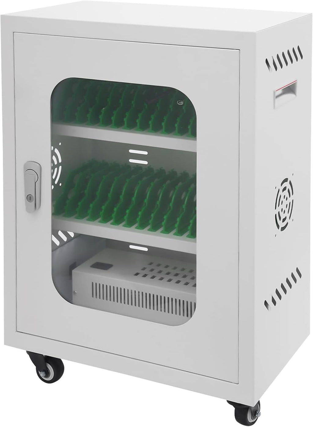 Cell Phone Charging Stations, Cellphone Charging Station Lockers, Rechargeable Cellphone Locker Storage Charging Station with Lock, 30