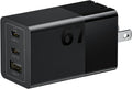 Lenovo 67W USB-C Charger, 3-Port Multi-Device Fast Charging, Advanced GaN Charger Block, Compact Fast Wall Charger, for MacBook Pro/Air, Dell XPS, iPhone 16 Series, Samsung Galaxy, and More