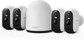 WUUK Security Cameras Wireless Outdoor, Indoor Camera, Home Surveillance System, 2K, No Monthly Fee, Motion Alert, Night Vision, 2.4/5 GHz WiFi, Compatible with Alexa & Google, 4-Camera Kit
