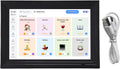 Mumusuki Photo Frame, 10.1 Inch WiFi Interactive Smart Family Planner Digital Picture Frame with APP for Home, Digital Calendar, Smart, Electronic Calendar