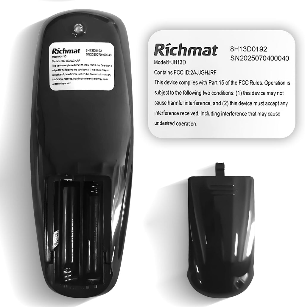 Adjustable Bed Remote for Richmat HJH13D Adjustable Bed Replacement Parts