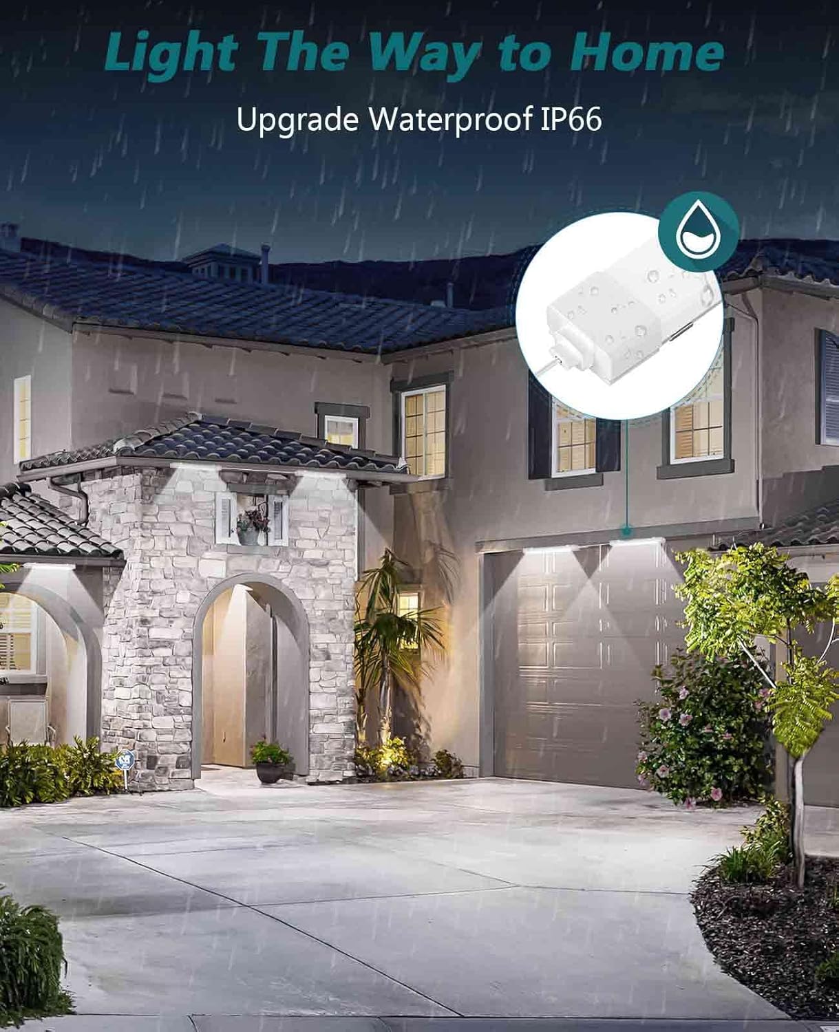 Plug-and-Play LED Shop Light - Waterproof, Linkable, 18W 2000LM, 5000K, with NO/Off Switch - Perfect for Ceiling, Closet, and Workshop - 2FT (2PCS)