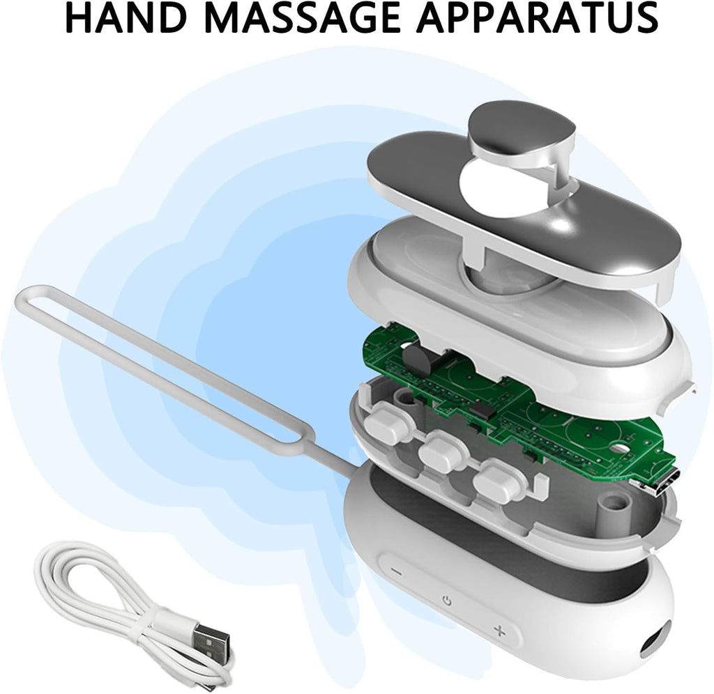 Handheld Relaxation Device, Compact Device, Massage Improves Mood and Focuses Attention, Supports Calmness, Small and Easy to Carry