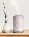 Essential Oil Diffuser – 2.4MHz Ultrasonic Aromatherapy Diffuser, Health Night Light, Timer & Auto Shut-Off, BPA-Free, 120ml Oil Diffuser for Home, Office, Spa, Yoga, Hotel