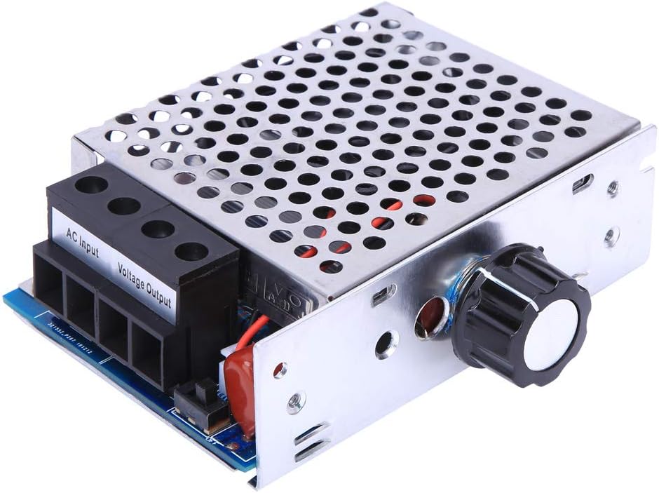 SCR Voltage Regulator 10000W High Power Motor Speed Controller Dimmer Thermostat Governing AC Adjustable Electronic Thyristor Module for Industrial Equipment