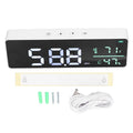 3 in 1 Decibel Meter, Sound Level Reader, Humidity and Temperature Monitor 30-130dBA - LED Display, Sensor, Ideal for Indoor and Outdoor Use