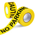 Caution NO Parking Tape – 3 Inch x 1000 Feet Each | Bright Safety & Hazard Tape with Bold Black Text for Construction, Events, and Dangerous Areas (Caution NO Parking, 2 Pack)