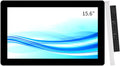 GreenTouch 15.6 Inch Open-Frame Touchscreen LCD Monitor - Capacitive PCAP Touch -1920x1080-16:9-Black and Silver Bezel
