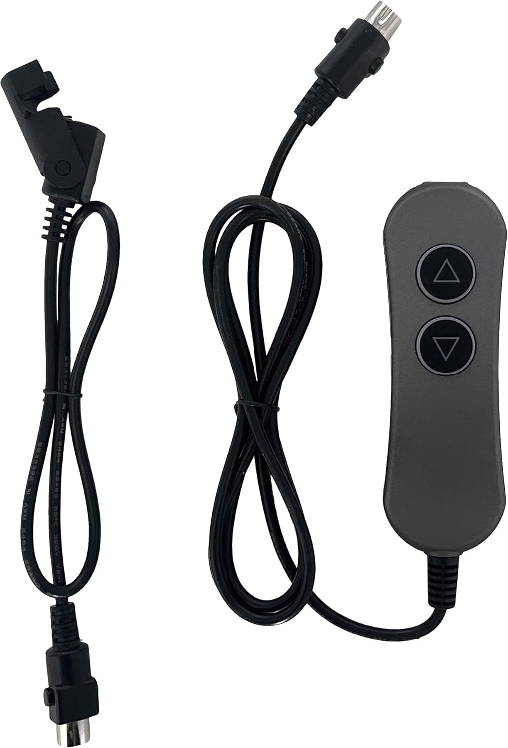 Fruhdi Lift Chairs Power Recliners 2 Button 5 Pin Prong Remote Handset Controller Hand Control with USB and Backlight
