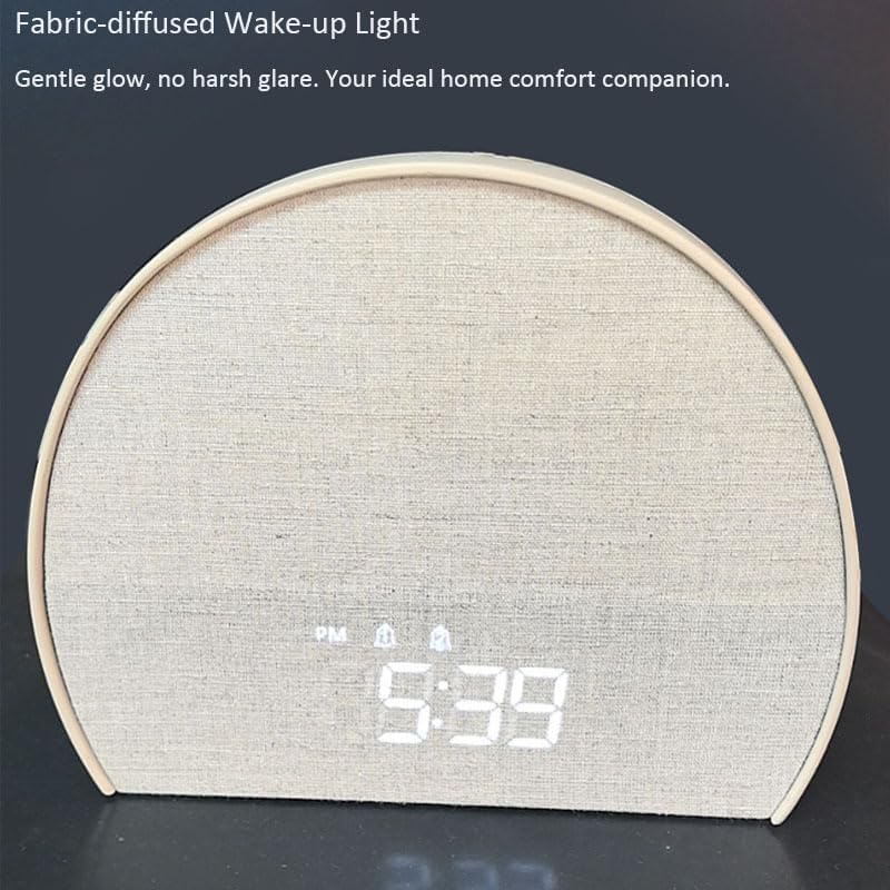 Restore 3 Sunrise Alarm Clock, Sound Machine with White Noise, Smart Light, Cocoa