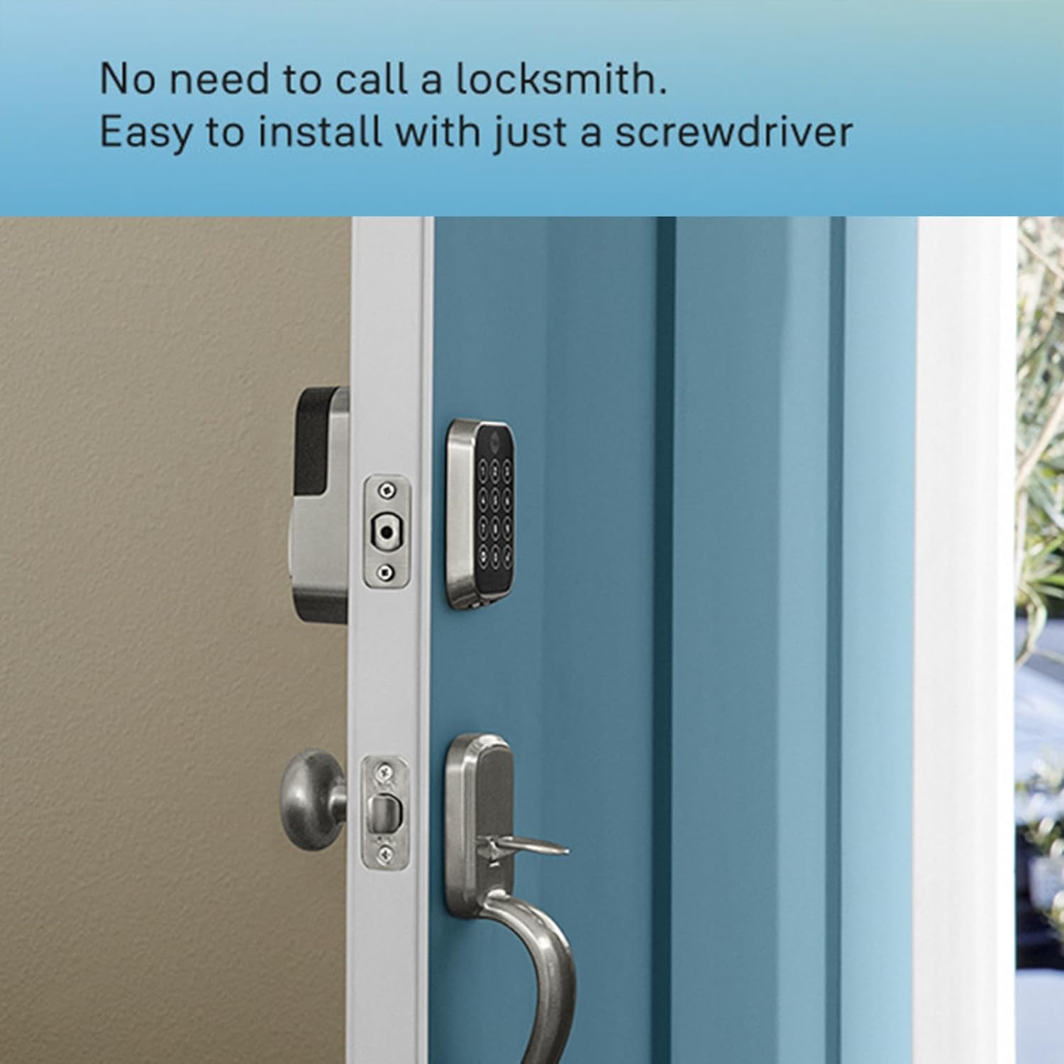 Yale Home Assure Lock 2 Deadbolt, Black Suede Keyless Entry Door Lock with Digital Touchscreen Keypad and Bluetooth Connectivity (No Wi-Fi), ‎YRD450-BLE-BSP
