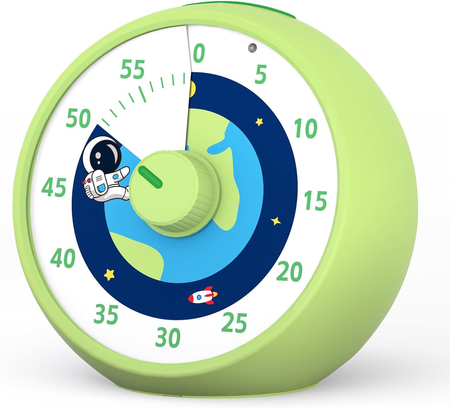 Visual Timer for Kids, 60-Minute Countdown Timer for Classroom Office Kitchen, Desk Timer Kids Time Management Tools with Silent Operation, Pomodoro Time Rainbow Pattern